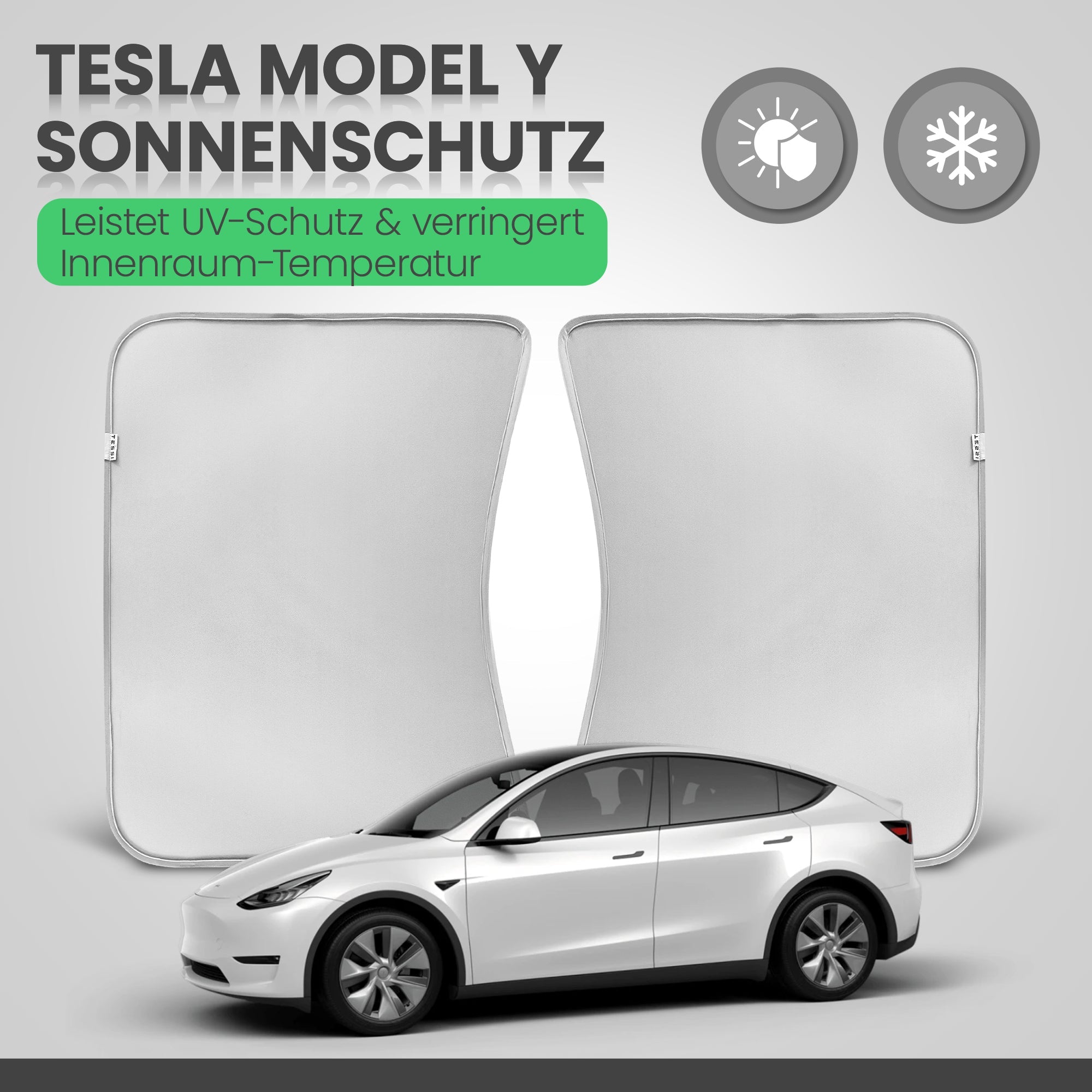 Model Y Sonnenschutz